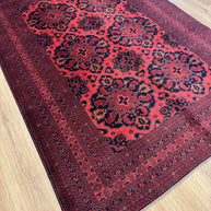 Fine Rare Hand Knotted Afghan Rug 100% Natural Dye's