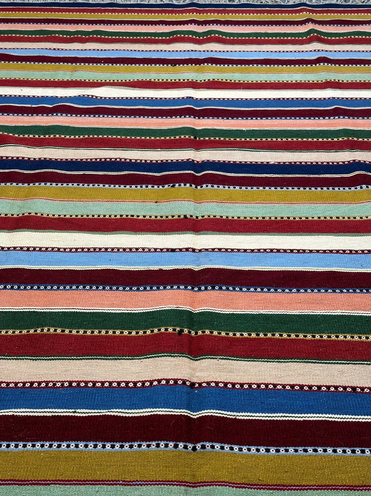 Persian Shiraz modern kilim flat weave hand knotted Rug 290x195cm