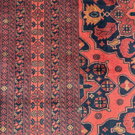 Fine Rare Hand Knotted Afghan Rug 100% Natural Dye's