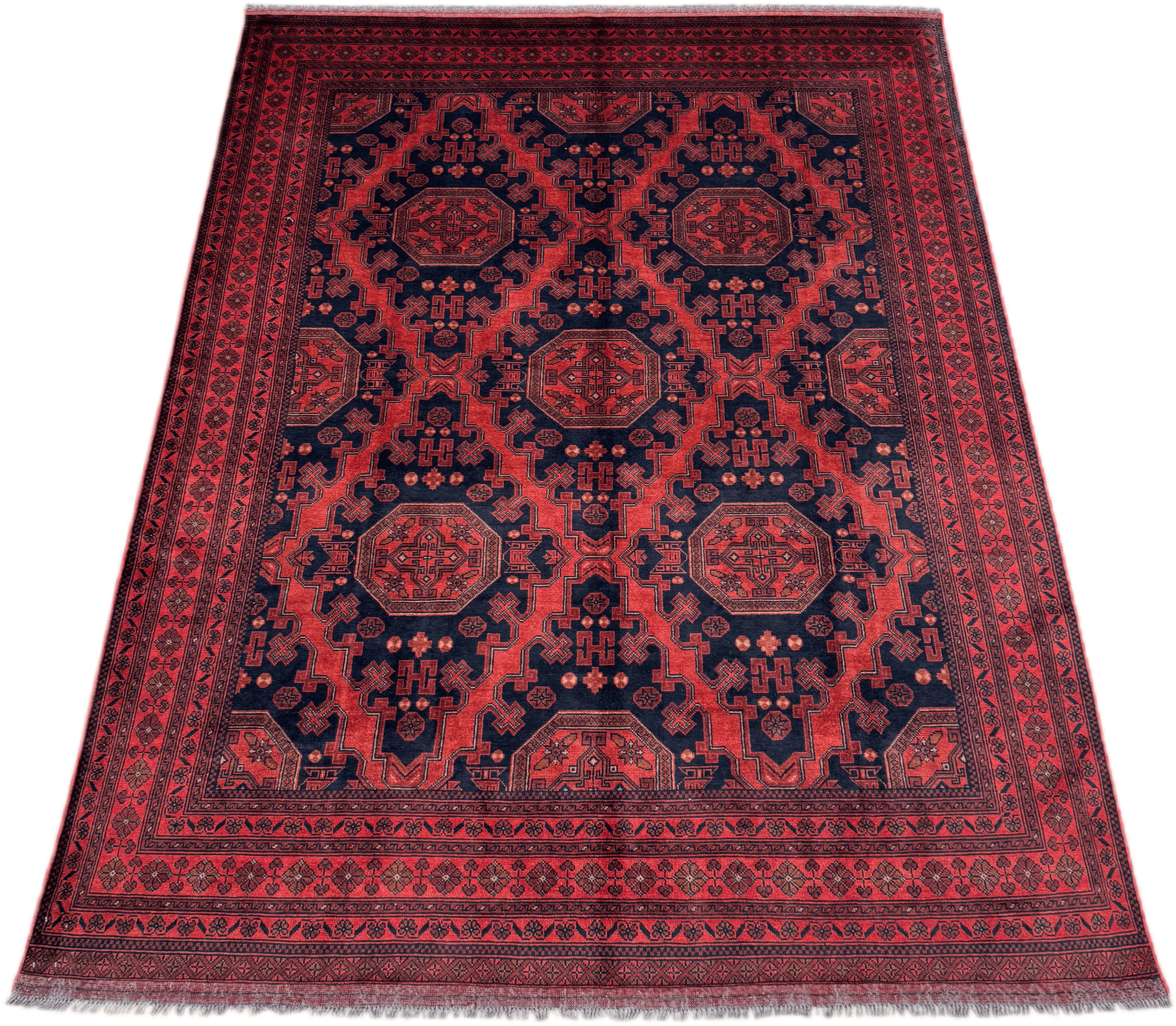 Tribal Khal Mohammedi Hand made Afghan Rug