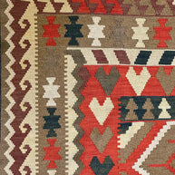 Afghan Kilim Flat weave hand knotted Rug 300x200cm