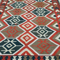 Afghan Kilim Flat weave hand knotted Rug 300x200cm