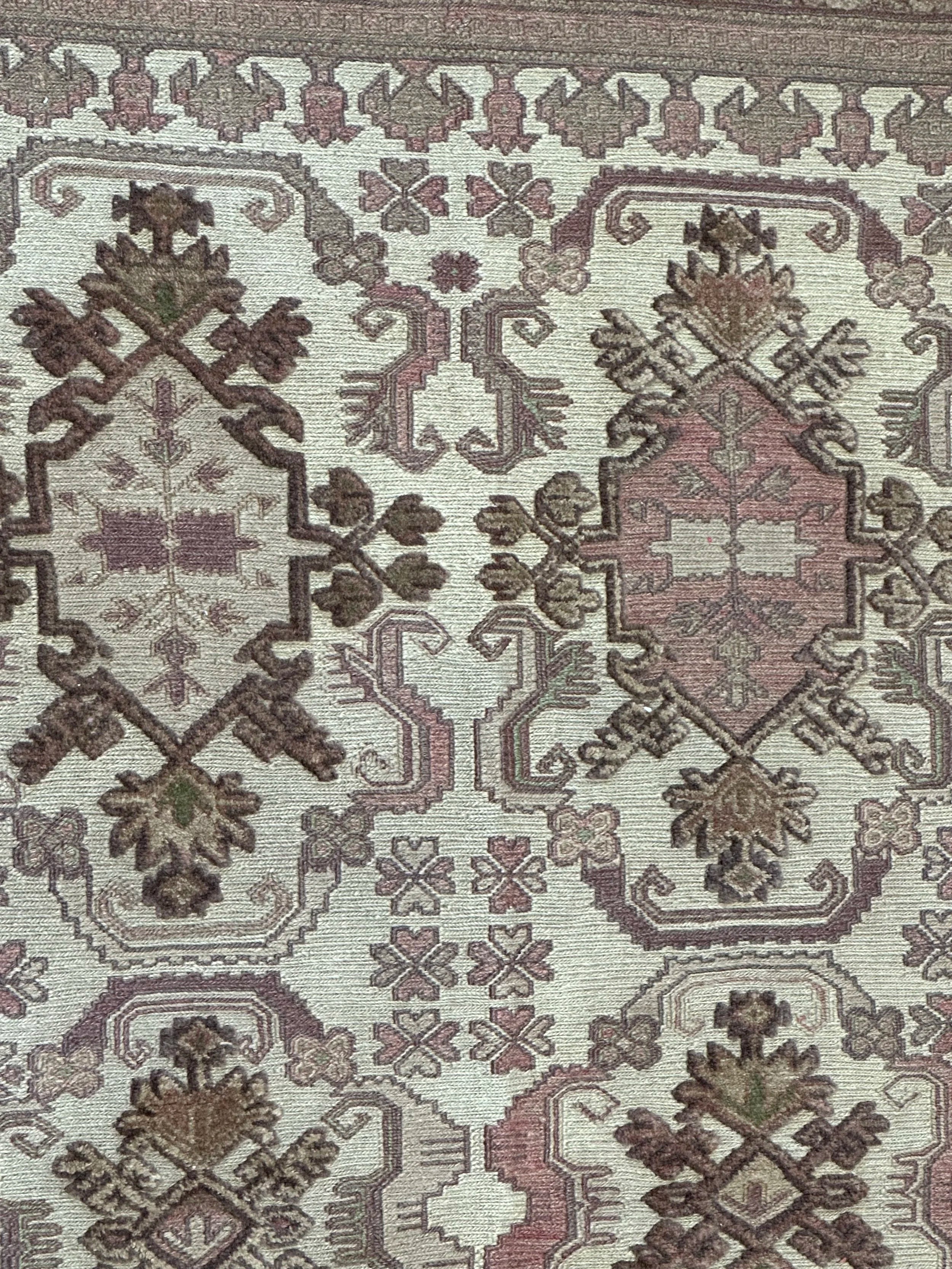 Tribal Bergista Afghan Natural dye colour pure wool hand knotted 250cm X 196cm