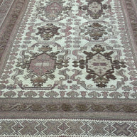 Tribal Bergista Afghan Natural dye colour pure wool hand knotted 250cm X 196cm