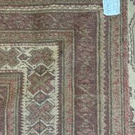 Tribal Bergista Afghan Natural dye colour pure wool hand knotted 250cm X 196cm