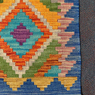 Chobi Kilim Rug - 124 cm x 78 cm