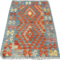 Chobi Kilim Rug - 129 cm x 85 cm