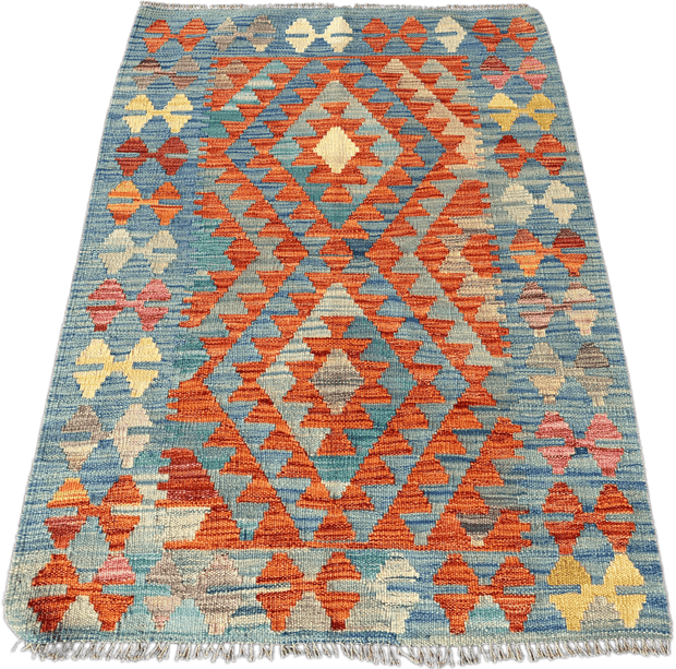 Chobi Kilim Rug - 129 cm x 85 cm