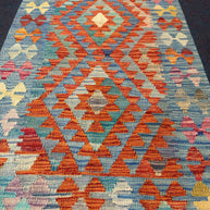 Chobi Kilim Rug - 129 cm x 85 cm