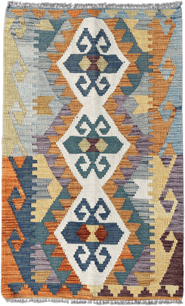 Chobi Kilim Rug - 120 cm x 75 cm