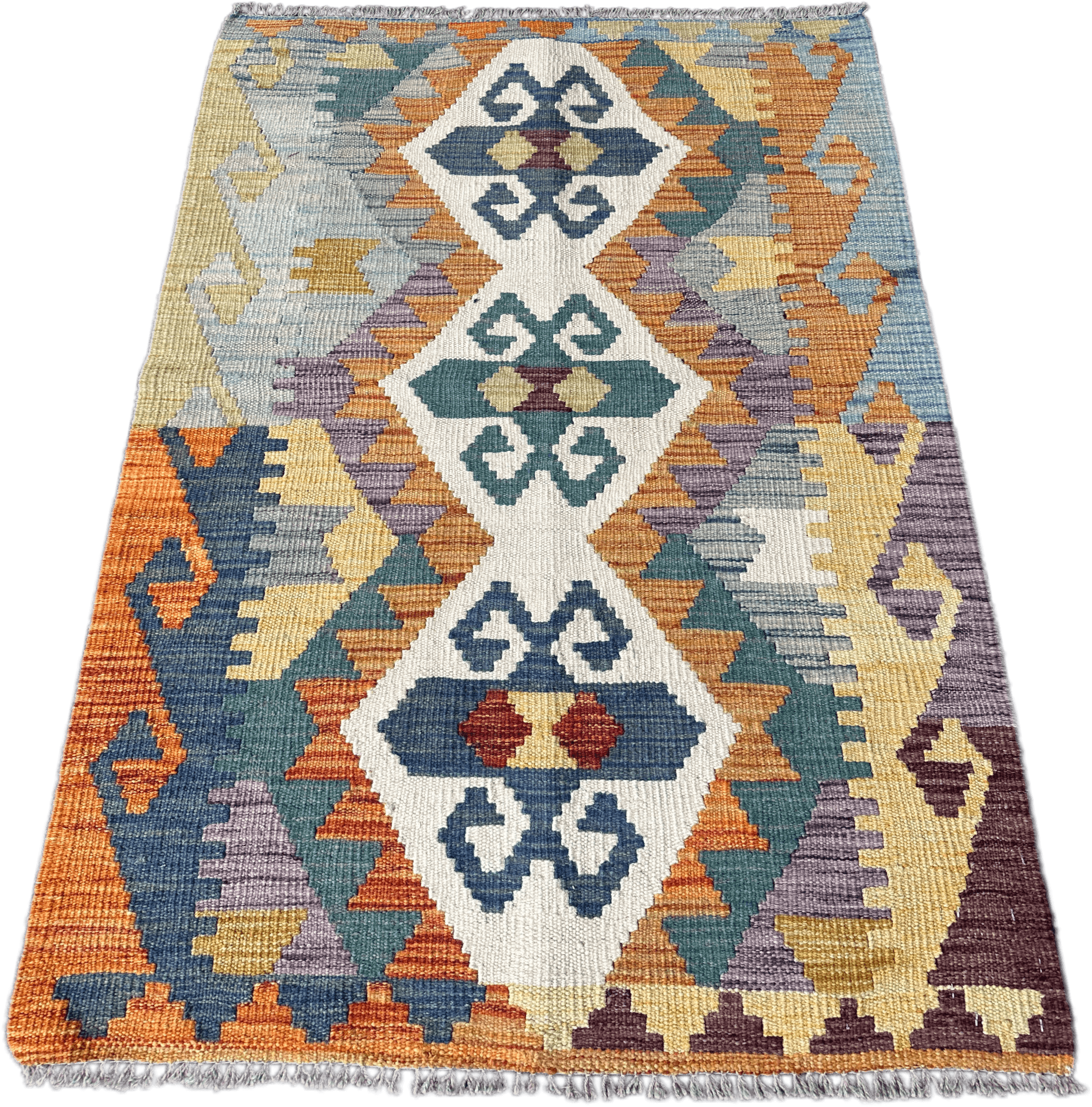 Chobi Kilim Rug - 120 cm x 75 cm