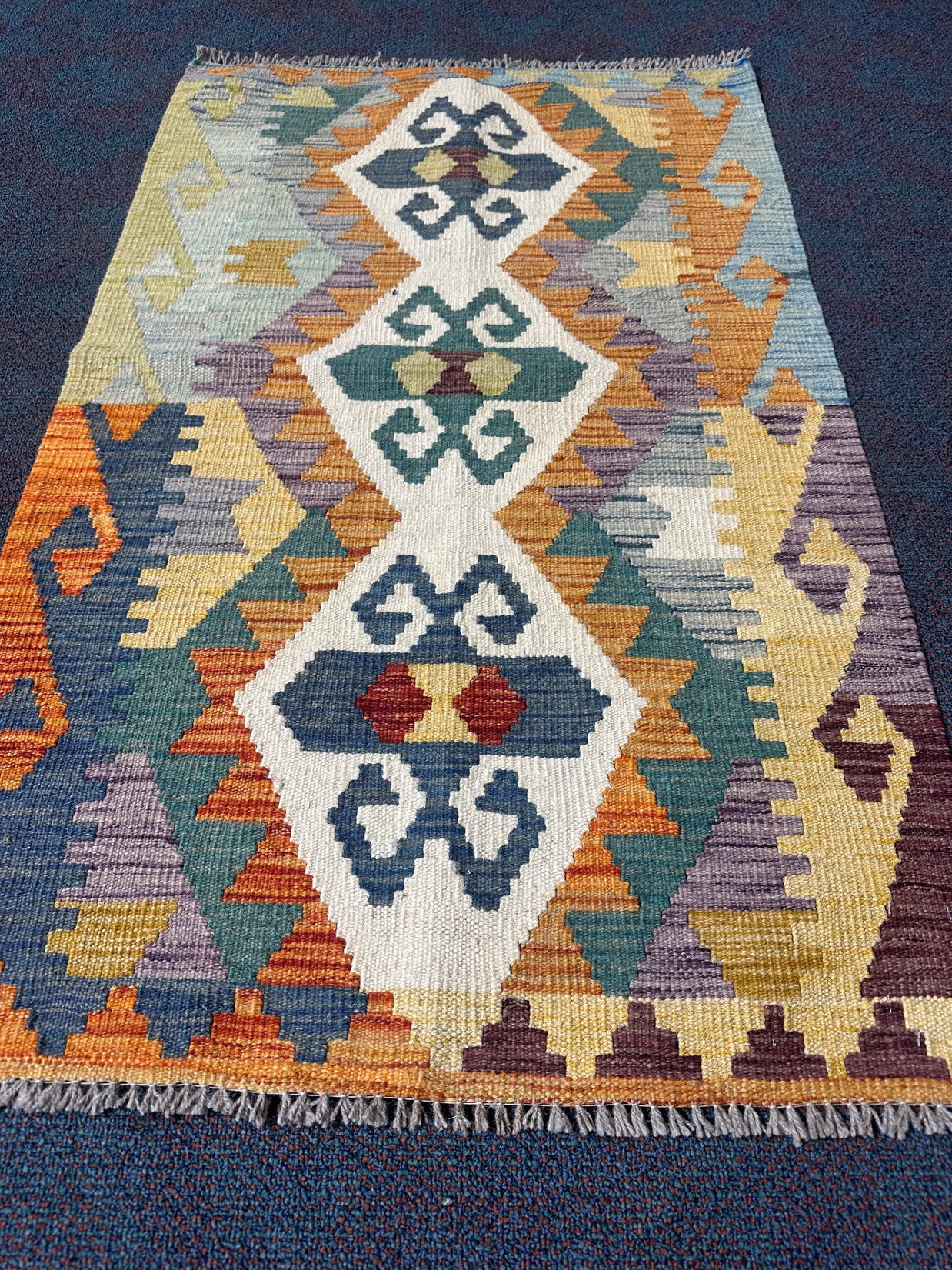 Chobi Kilim Rug - 120 cm x 75 cm