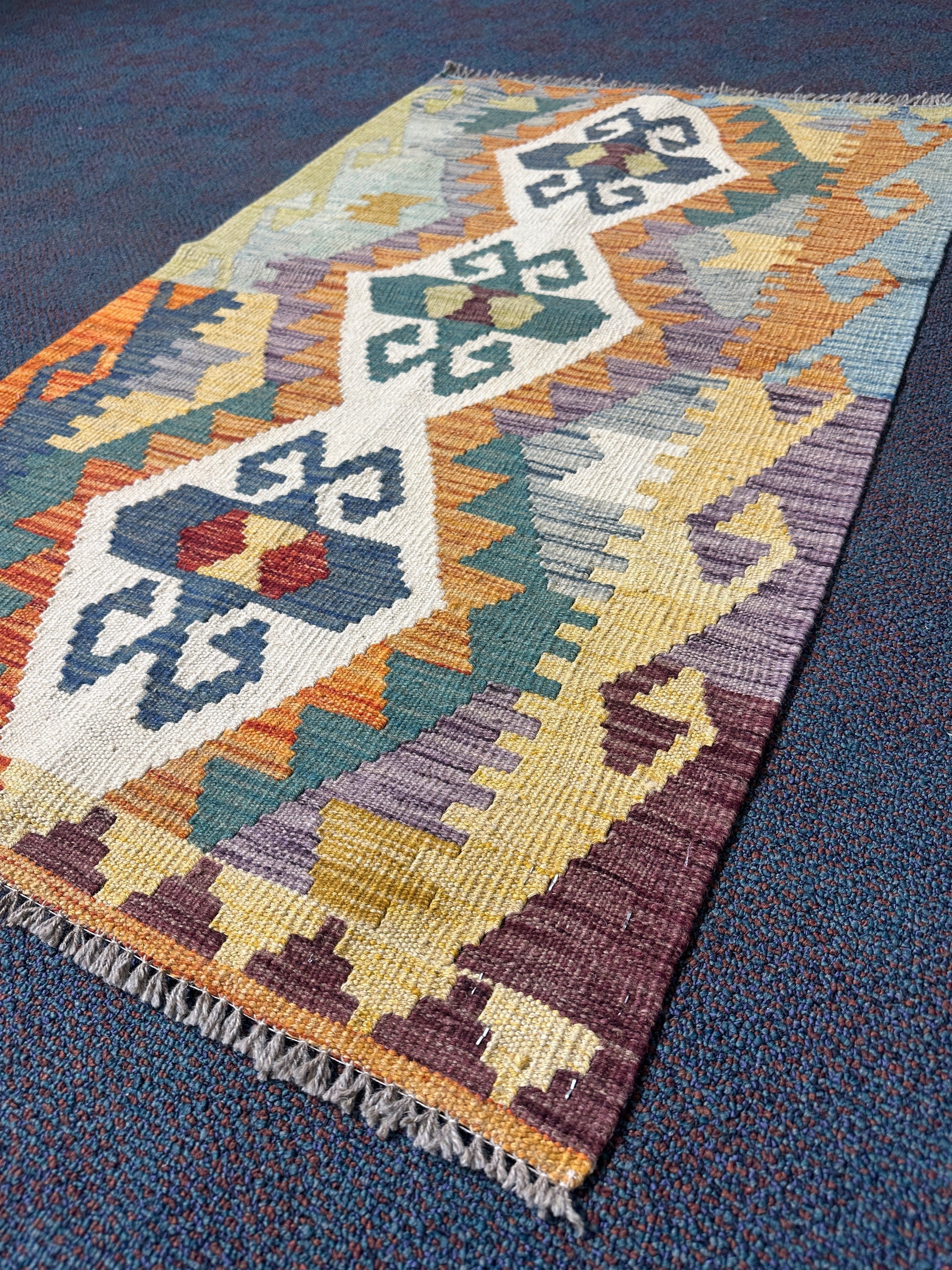 Chobi Kilim Rug - 120 cm x 75 cm