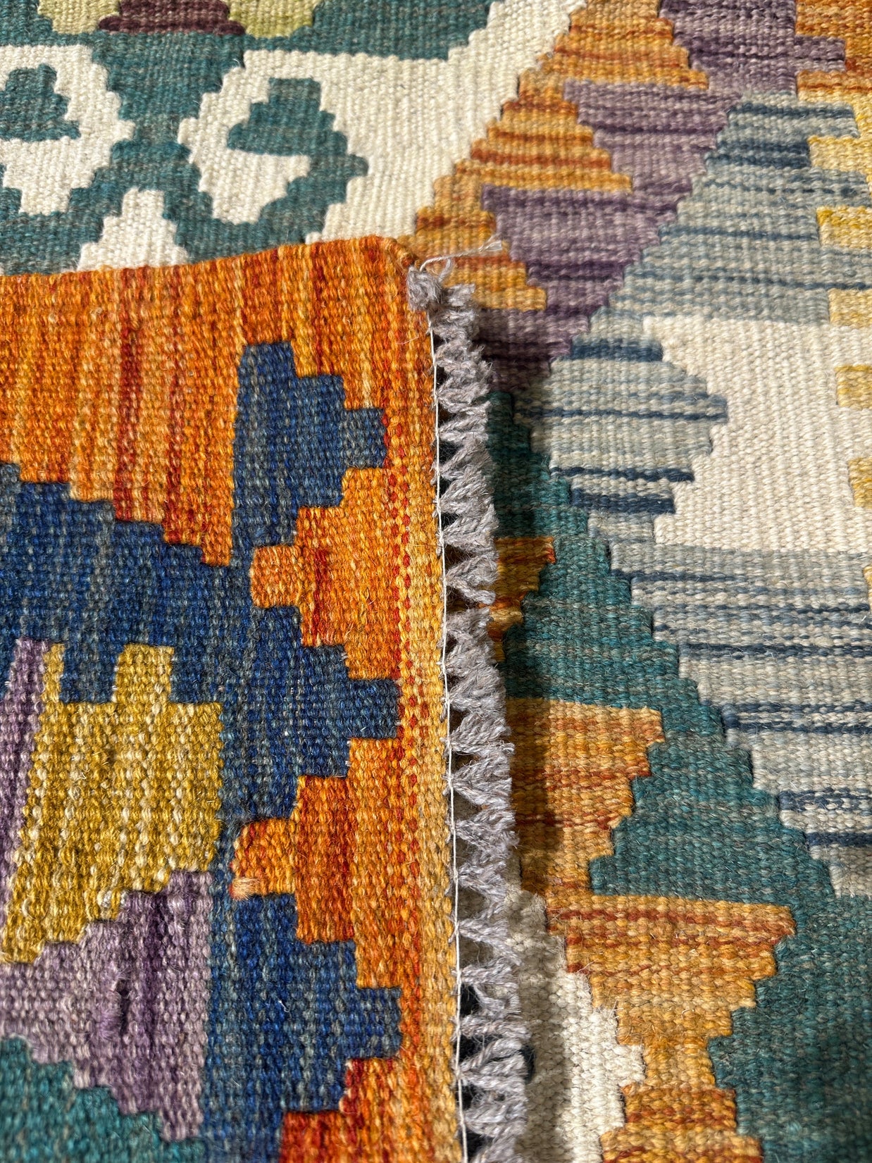Chobi Kilim Rug - 120 cm x 75 cm