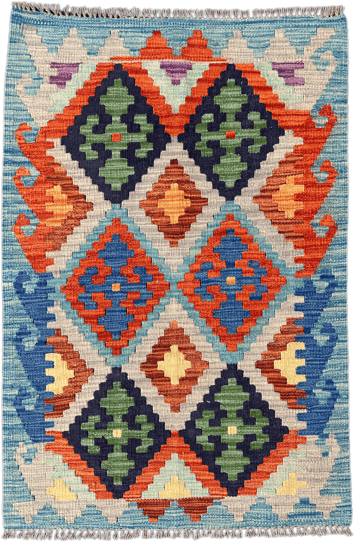 Chobi Kilim Rug - 116 cm x 80 cm
