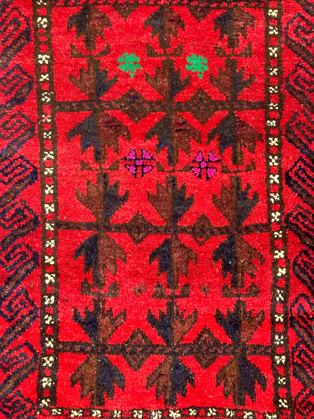 Camel Bag or Big cushion cover Nomadic Afghan pure wool Hand Knotted