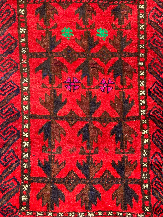 Camel Bag or Big cushion cover Nomadic Afghan pure wool Hand Knotted