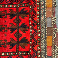 Camel Bag or Big cushion cover Nomadic Afghan pure wool Hand Knotted