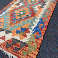 Chobi Kilim Rug - 124 cm x 77 cm