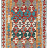 Chobi Kilim Rug - 118 cm x 77 cm