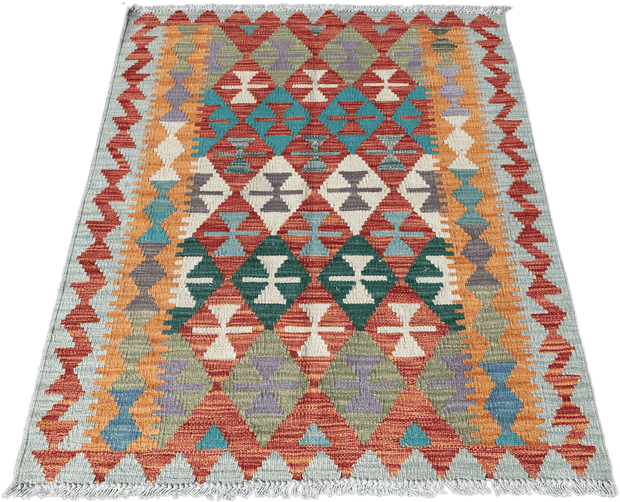 Chobi Kilim Rug - 118 cm x 77 cm