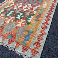 Chobi Kilim Rug - 118 cm x 77 cm