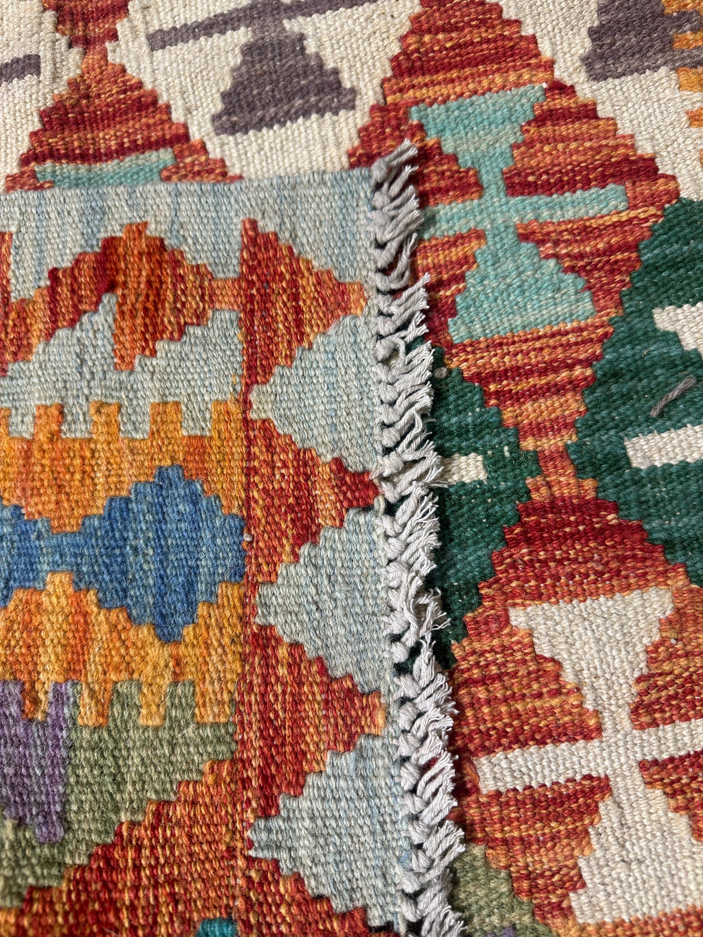 Chobi Kilim Rug - 118 cm x 77 cm