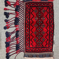 Large Cushion cover or wall hanging stunning handmade piece of art Afghanistan