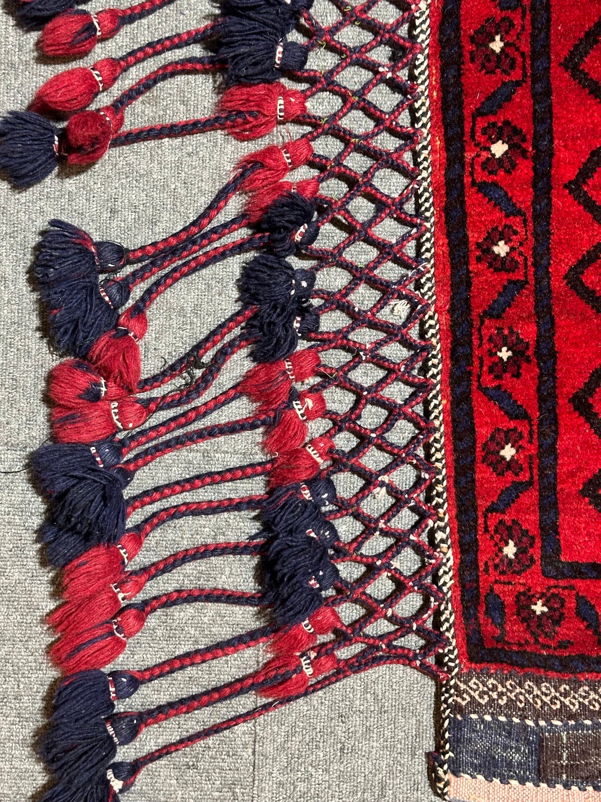 Large Cushion cover or wall hanging stunning handmade piece of art Afghanistan