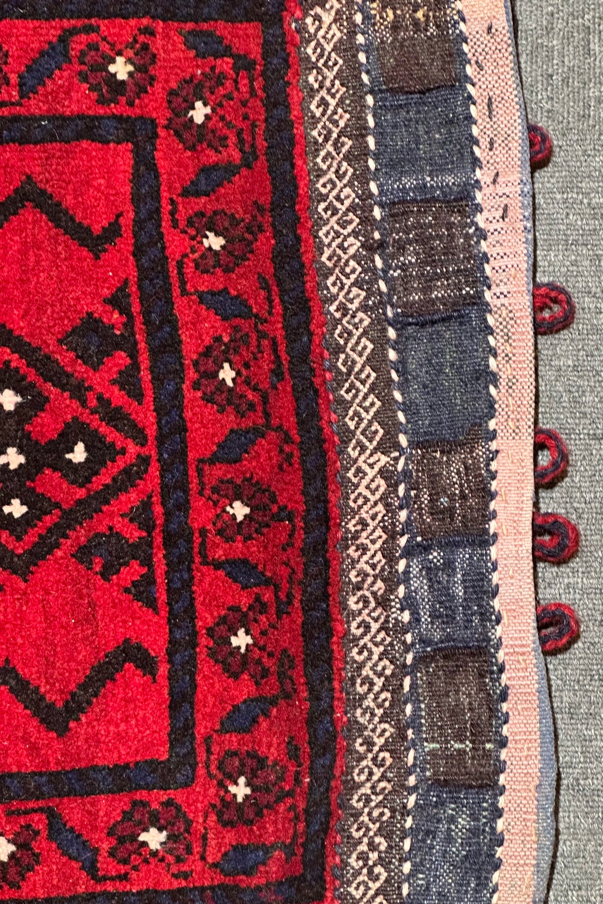 Large Cushion cover or wall hanging stunning handmade piece of art Afghanistan