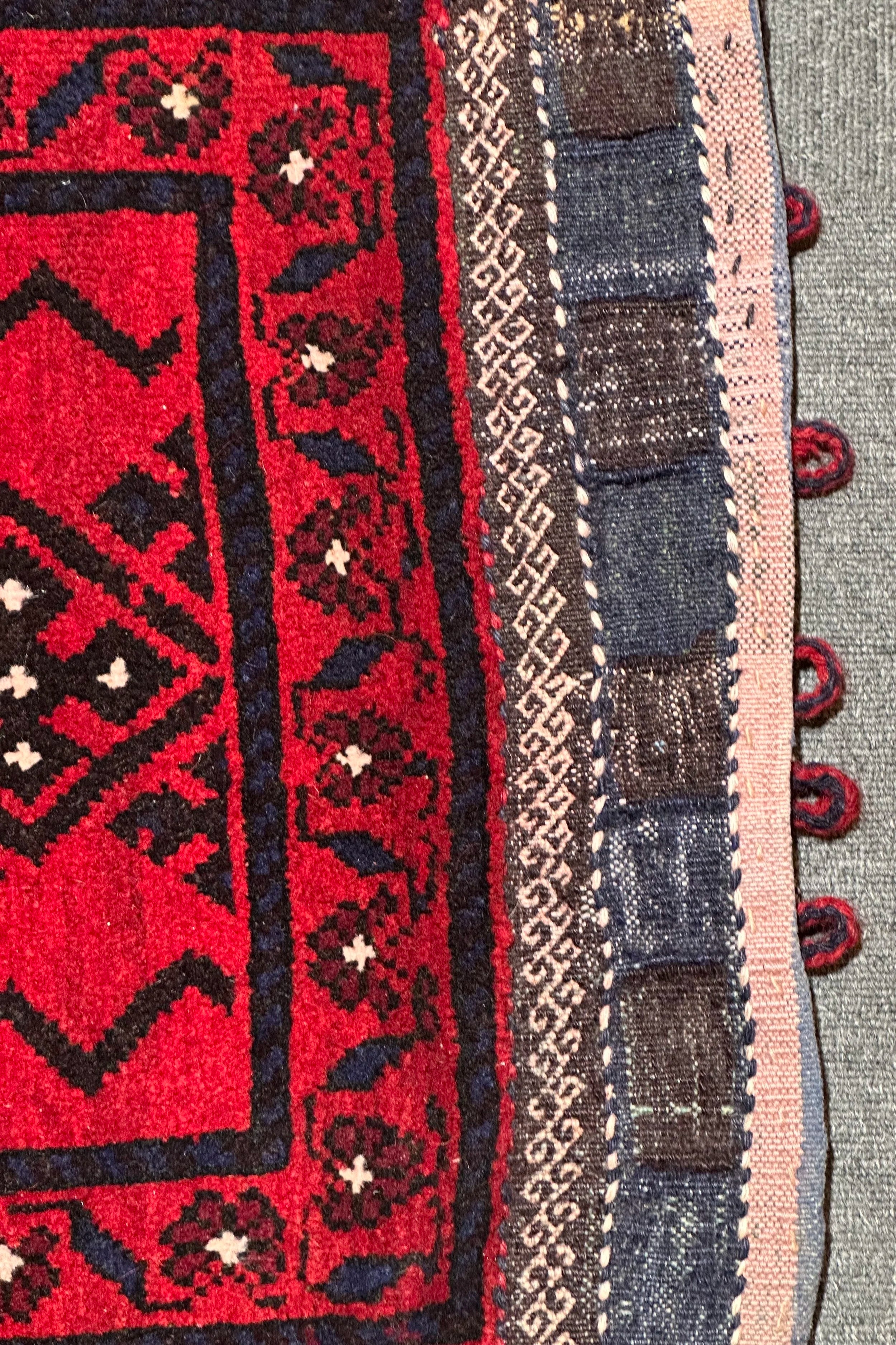 Large Cushion cover or wall hanging stunning handmade piece of art Afghanistan
