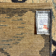 Hand Knotted woollen rug Moroccan design from India