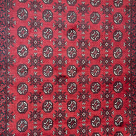 Afghan Turokman 100% Pure Wool pile Hand Knotted Rug From Afghanistan