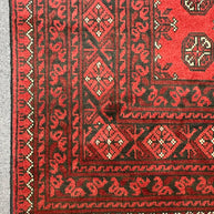 Afghan Turokman 100% Pure Wool pile Hand Knotted Rug From Afghanistan