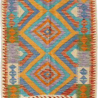 Chobi Kilim Rug - 118 cm x 88 cm