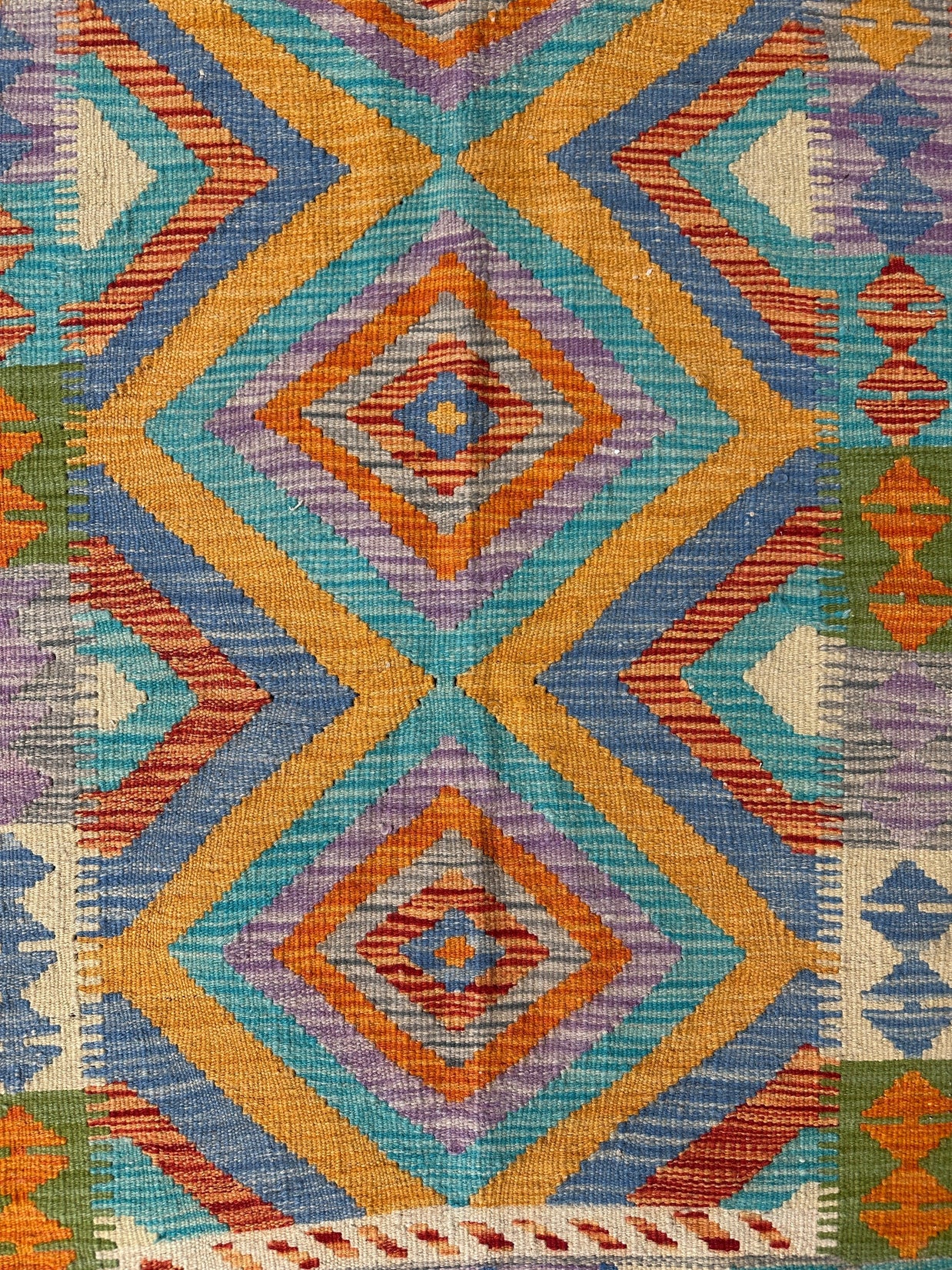 Chobi Kilim Rug - 118 cm x 88 cm