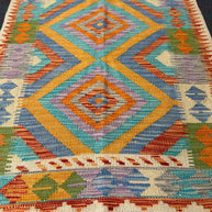 Chobi Kilim Rug - 118 cm x 88 cm