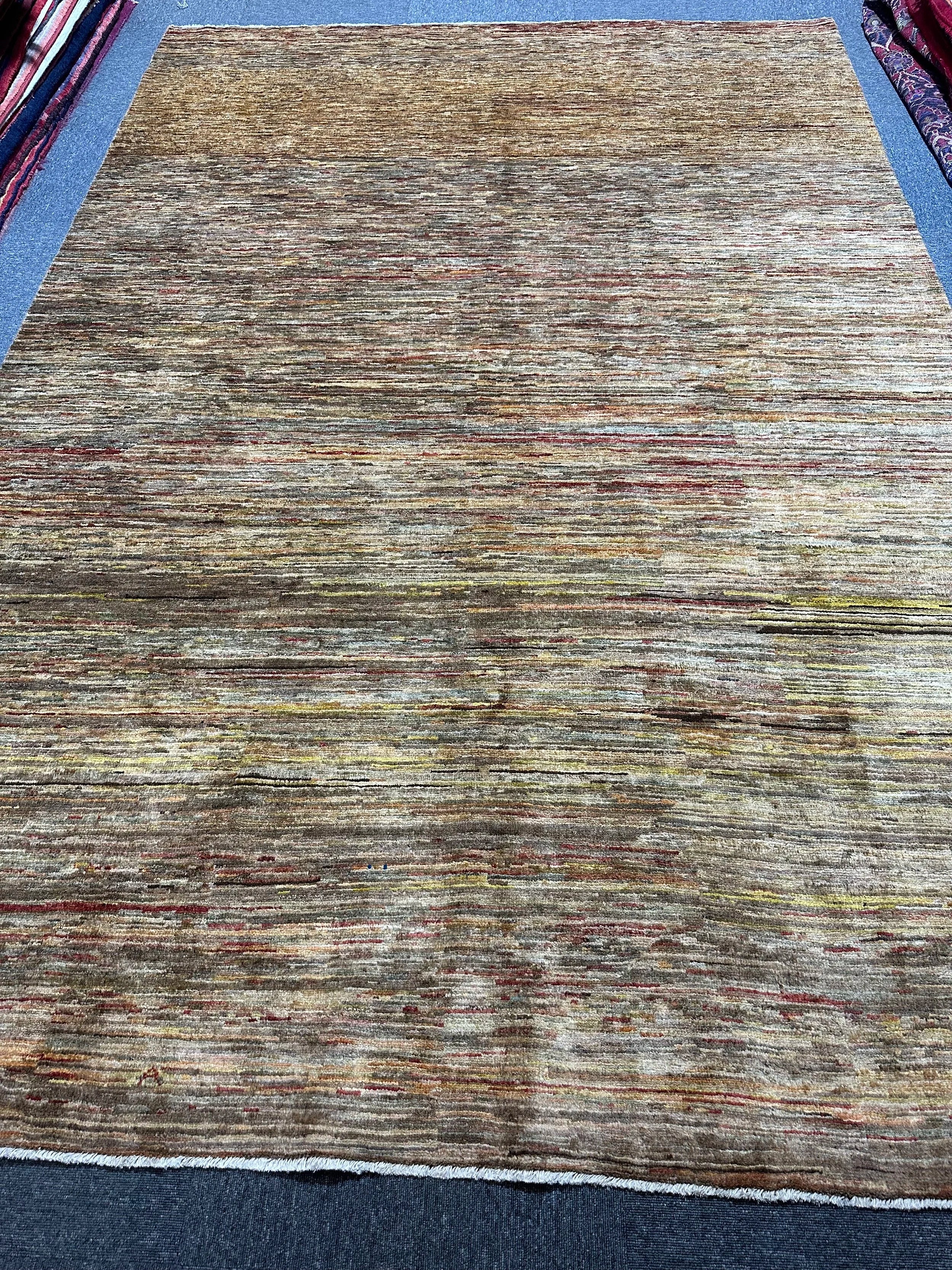 Fine Quality Handmade Afghan Modern Rug wool pile