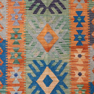 Chobi Kilim Rug - 128 cm x 81 cm