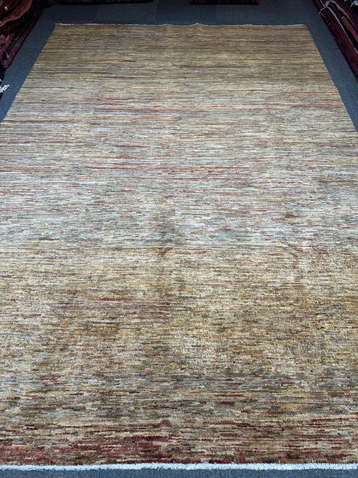 Fine Quality Handmade Afghan Modern Rug wool pile