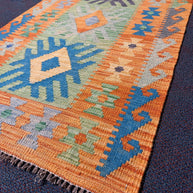 Chobi Kilim Rug - 128 cm x 81 cm
