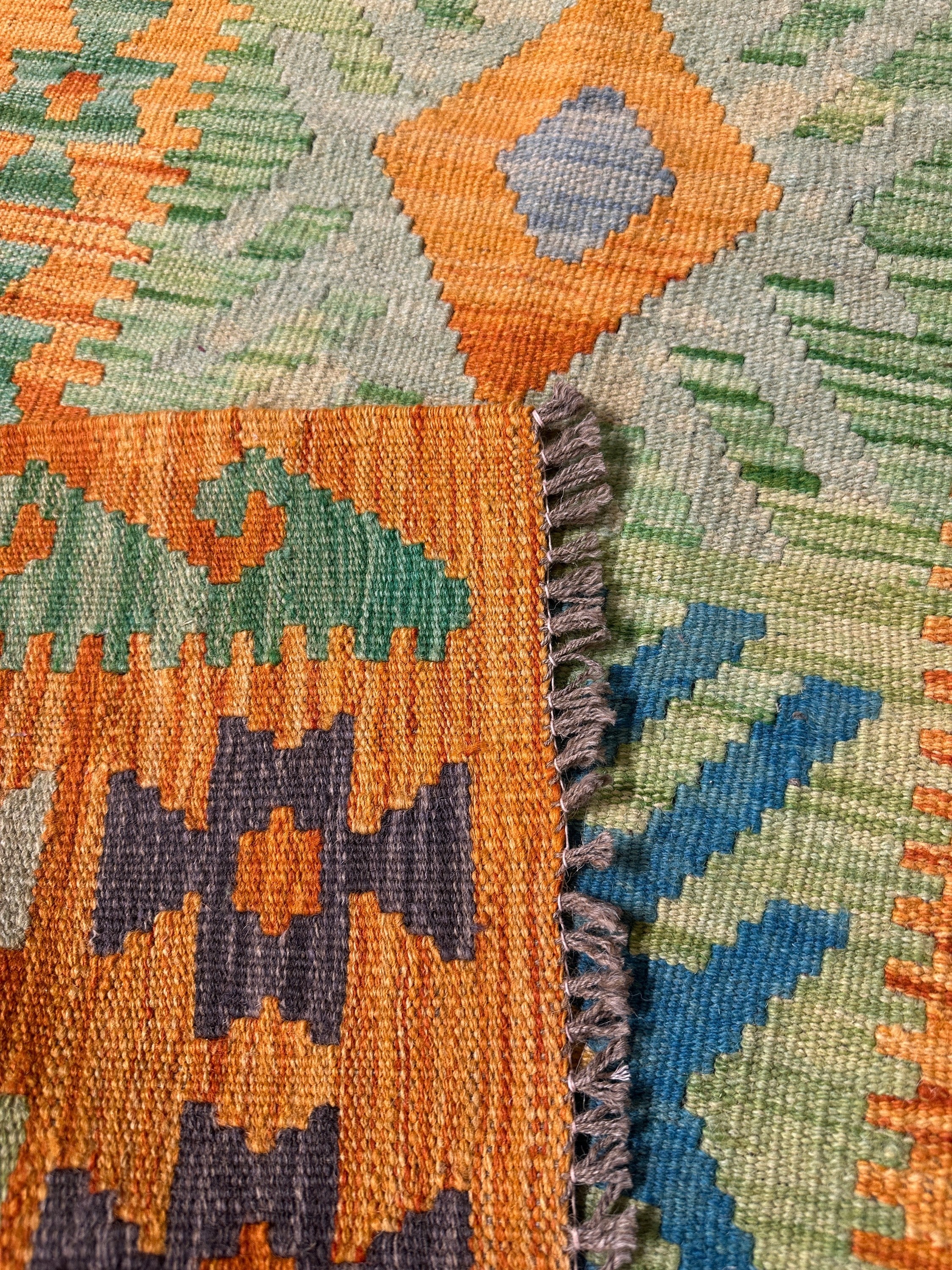 Chobi Kilim Rug - 128 cm x 81 cm
