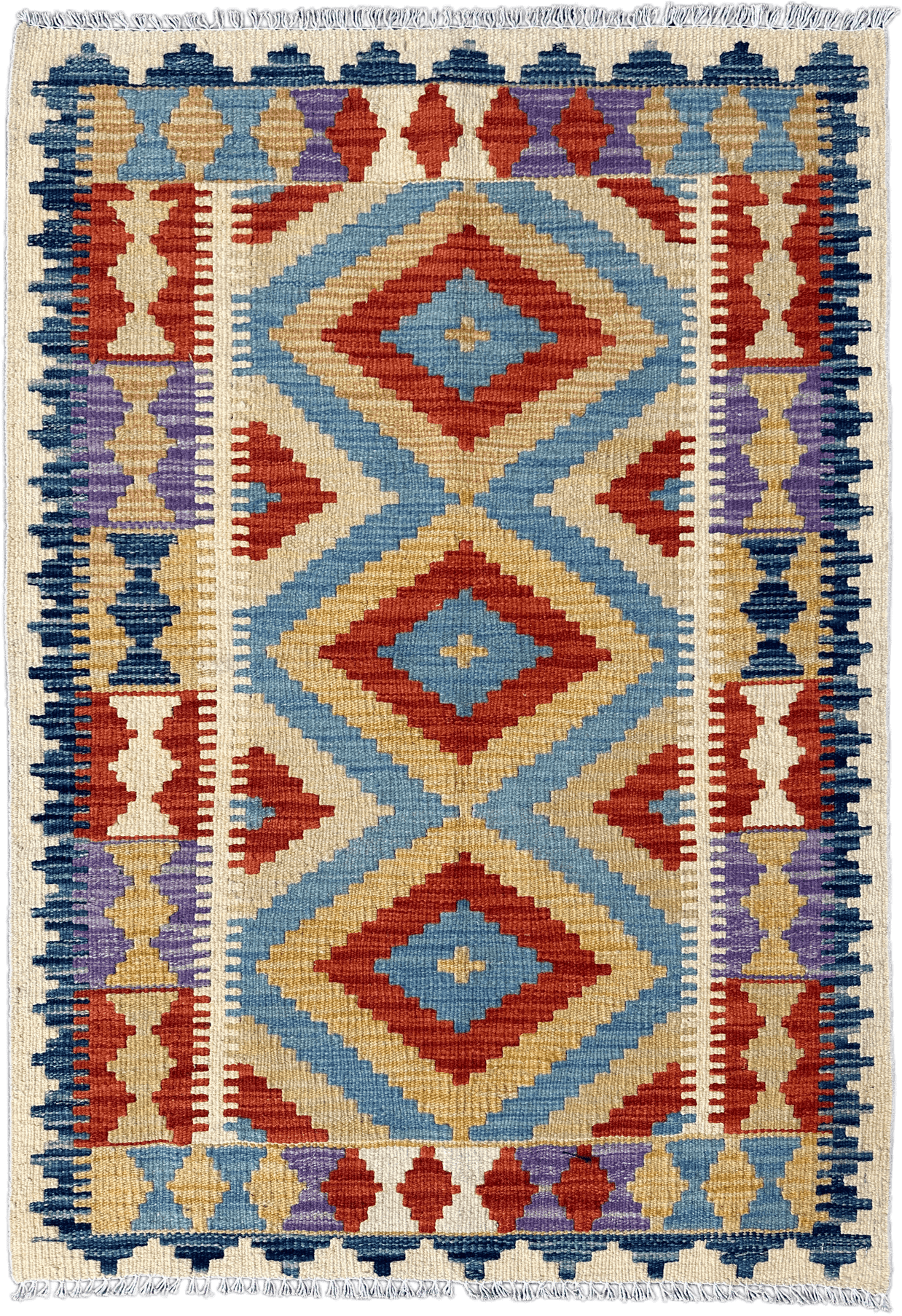 Chobi Kilim Rug - 123 cm x 87 cm