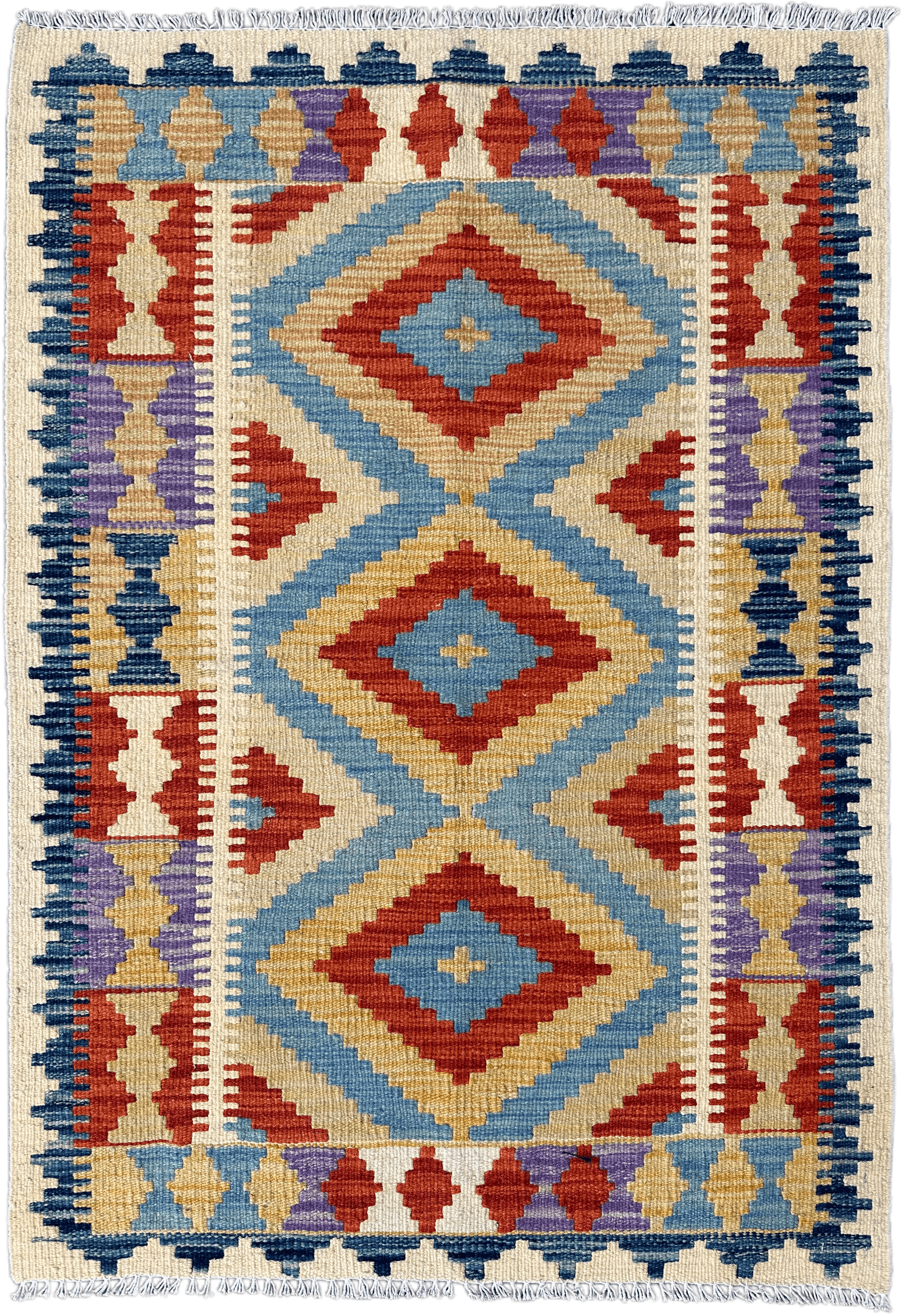 Chobi Kilim Rug - 123 cm x 87 cm