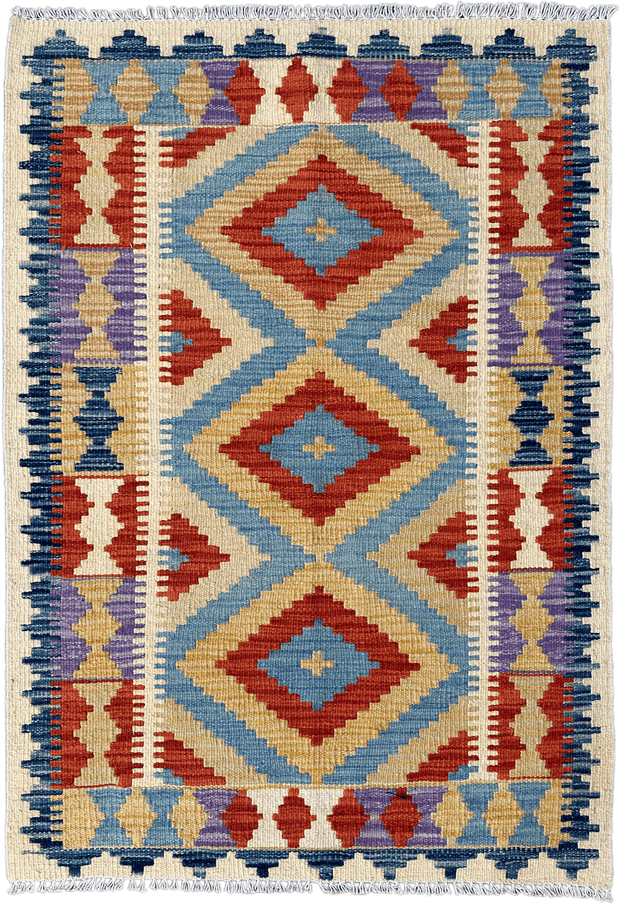 Chobi Kilim Rug - 123 cm x 87 cm