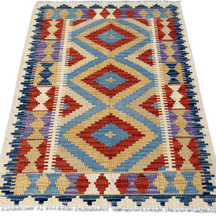 Chobi Kilim Rug - 123 cm x 87 cm