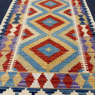 Chobi Kilim Rug - 123 cm x 87 cm