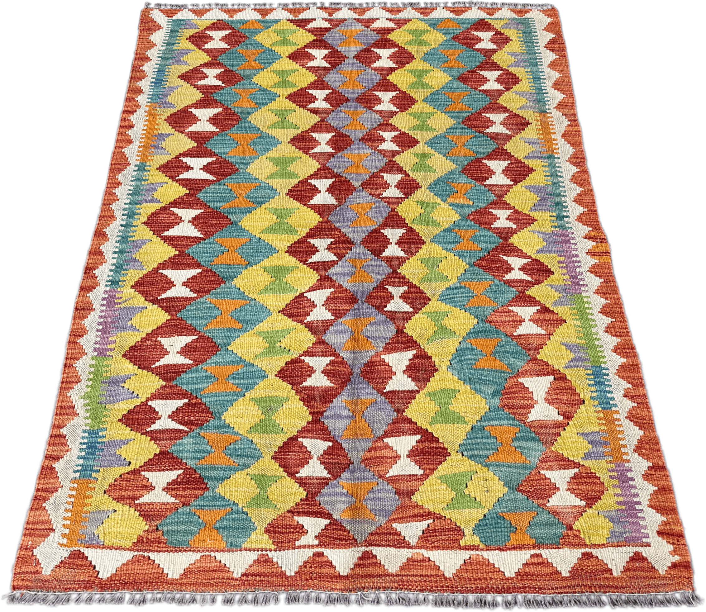 Chobi Kilim Rug - 149 cm x 103 cm