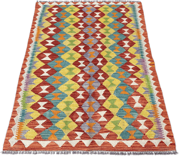 Chobi Kilim Rug - 149 cm x 103 cm