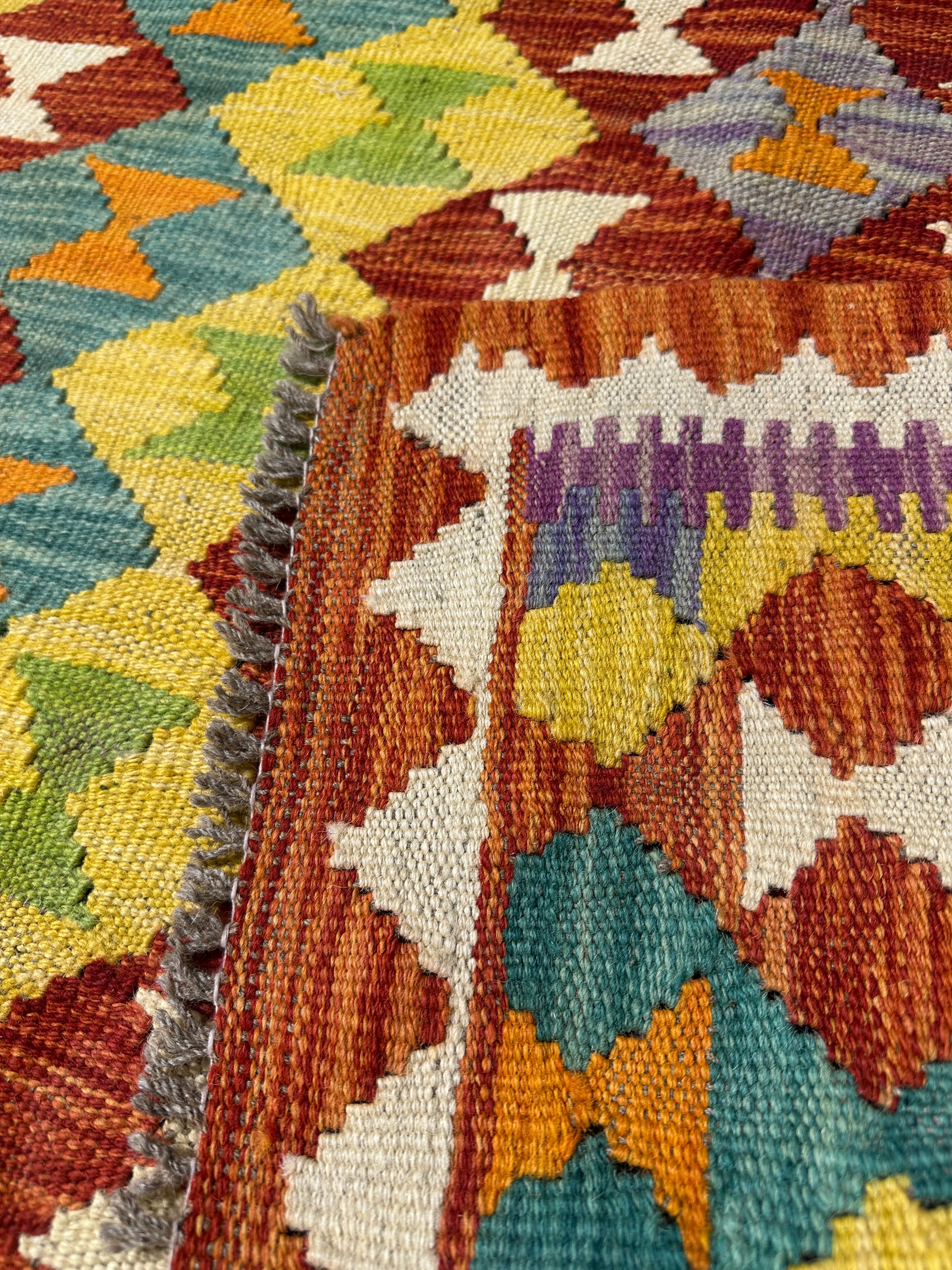 Chobi Kilim Rug - 149 cm x 103 cm
